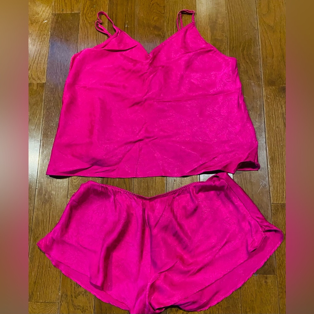 Victoria secret short and tank  pj pink brand new. Brand new